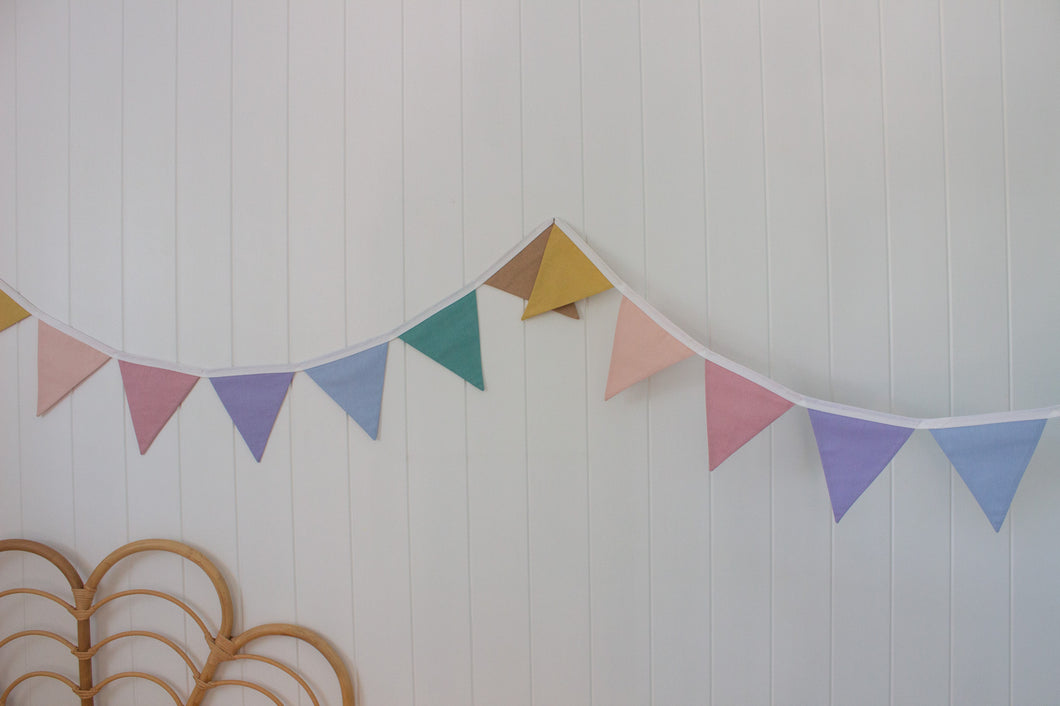 the minnie - fabric bunting