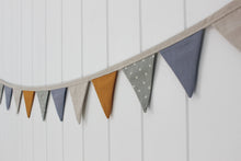 Load image into Gallery viewer, the mini oliver - mini fabric bunting
